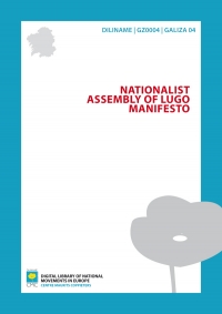 Nacionalist Assembly of Lugo Manifesto