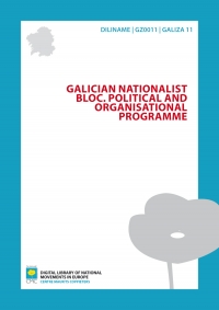 Galician Nationalist Bloc. Political and organisational programme